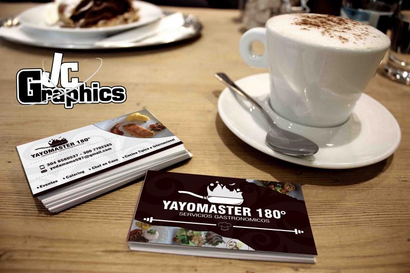 TARJETAS PERSONALES YAYOMASTER 180°