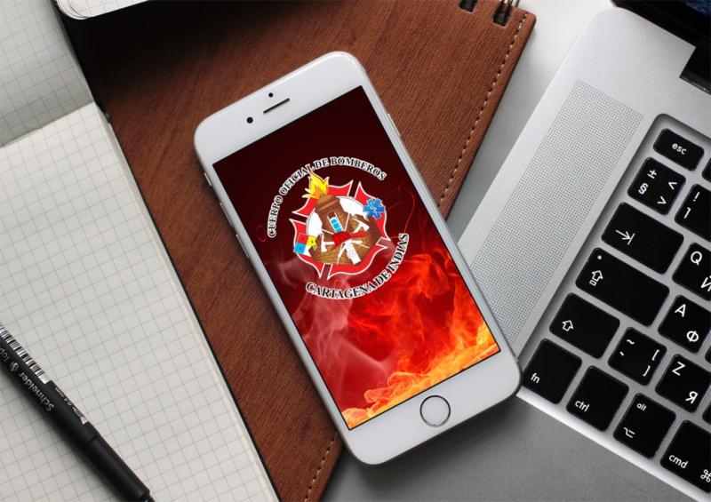 LOGO CUERPO OFICIAL DE BOMBEROS DE CARTAGENA DE INDIAS